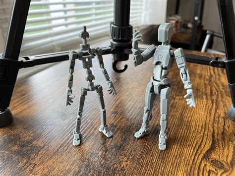 3D print + Assemble DUMMY 13 Printable Jointed Figure.